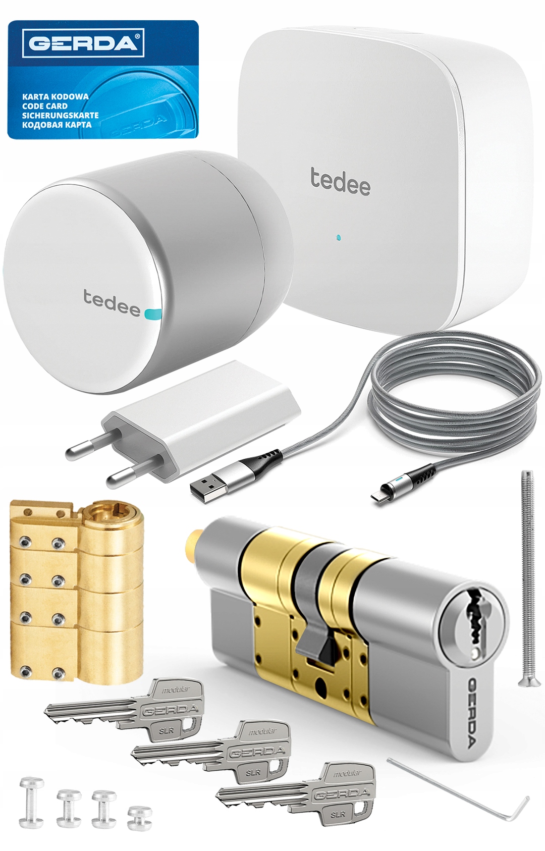 Sada Smart Wi-fi vložka 30-61/37-68 mm Tedee C