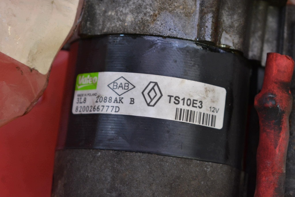 starter test TS10E3 8200266777D RENAULT THALIA 2 II 1.4 16V 98 KM 08-12