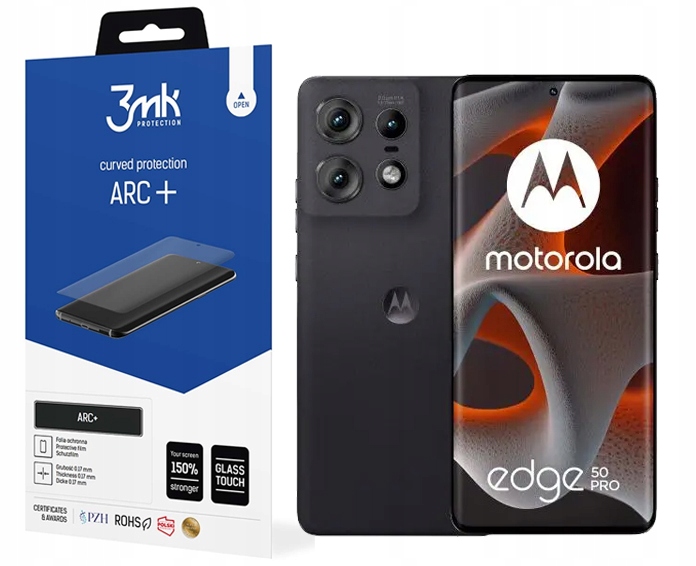 Ochranná Fólie Arc+ 3MK pro Motorola Edge 50 Pro na celou Fólie