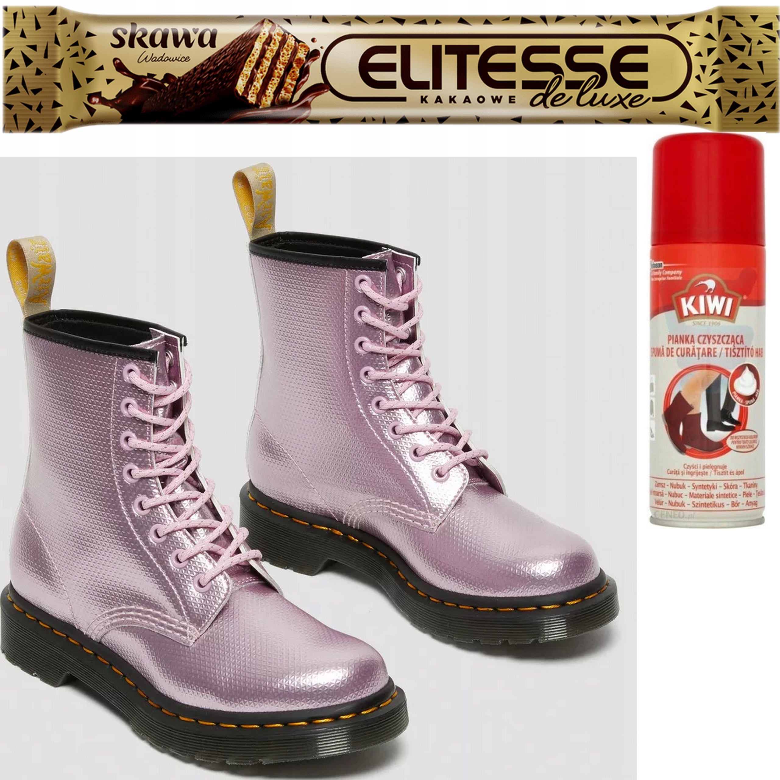 Dr. Martens Kanady Boty Vegan 1460 Pascal 26224650 Růžová Nová unikát vel. 36