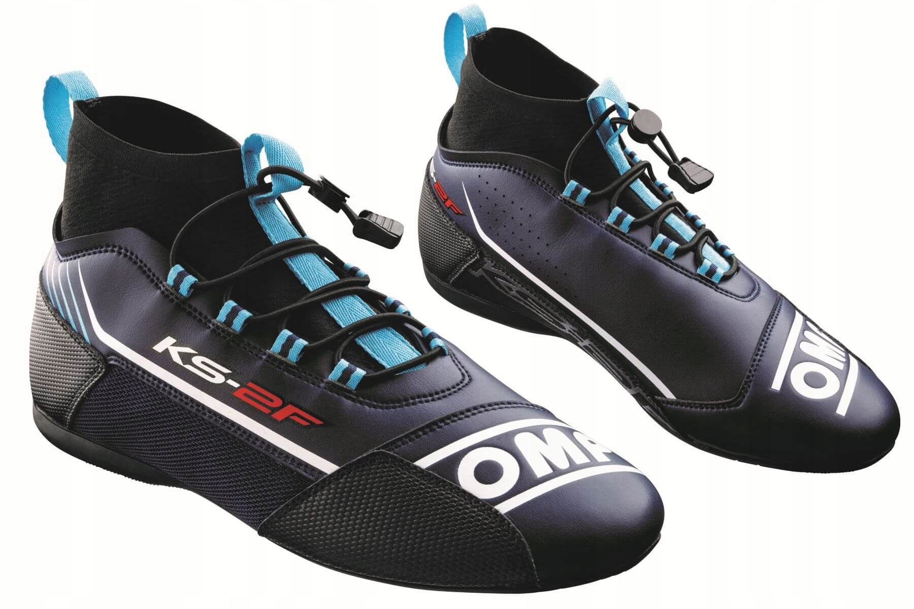 Kartingové topánky Omp KS-2F tmavomodré veľ 35