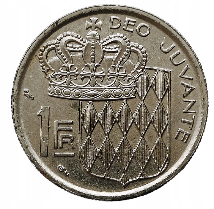 MONAKO MONACO 1 FRANC 1968 RAINIER III