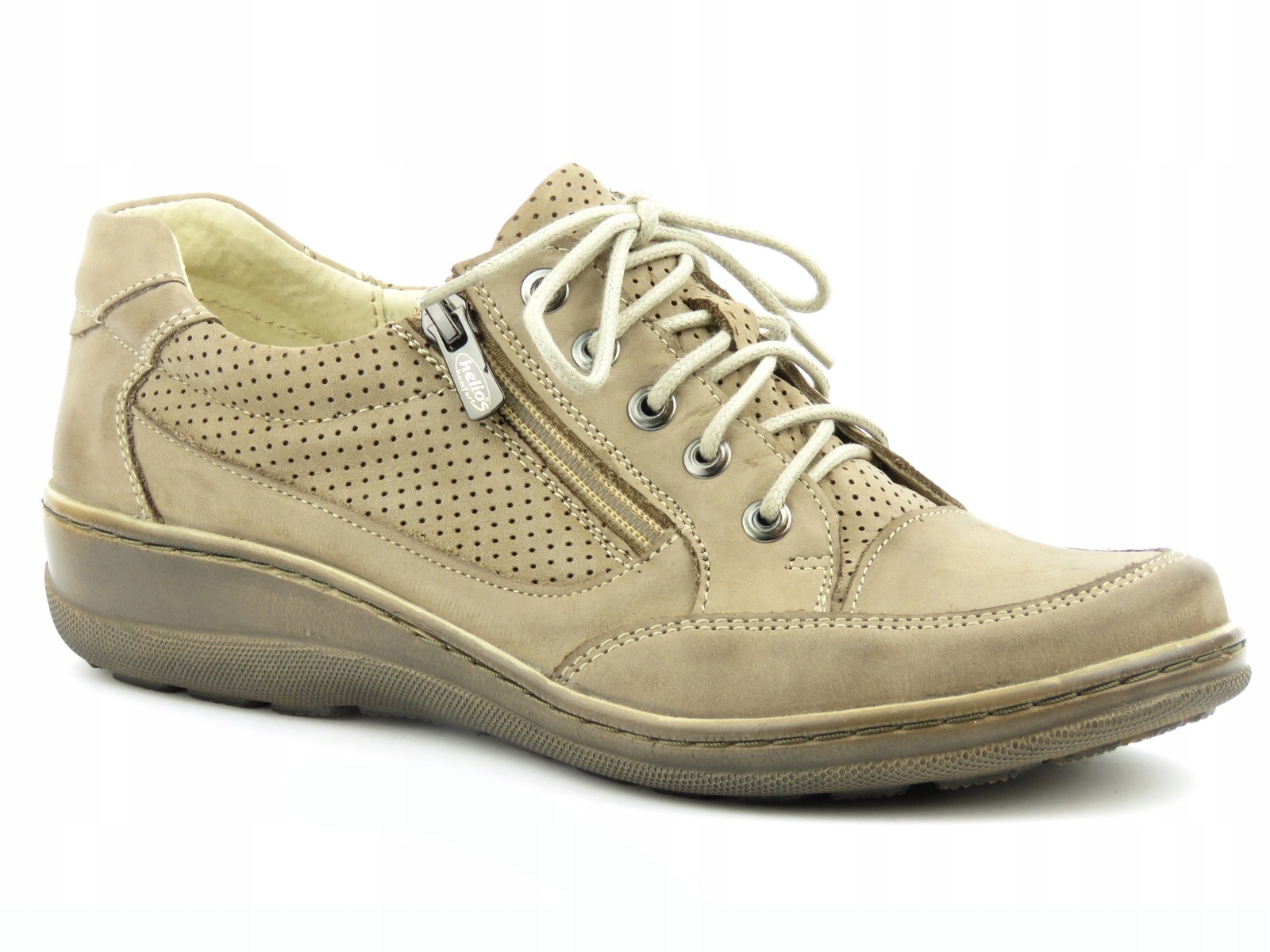 

Półbuty Damskie Helios 357 Lekkie Miękkie Skóra Pl