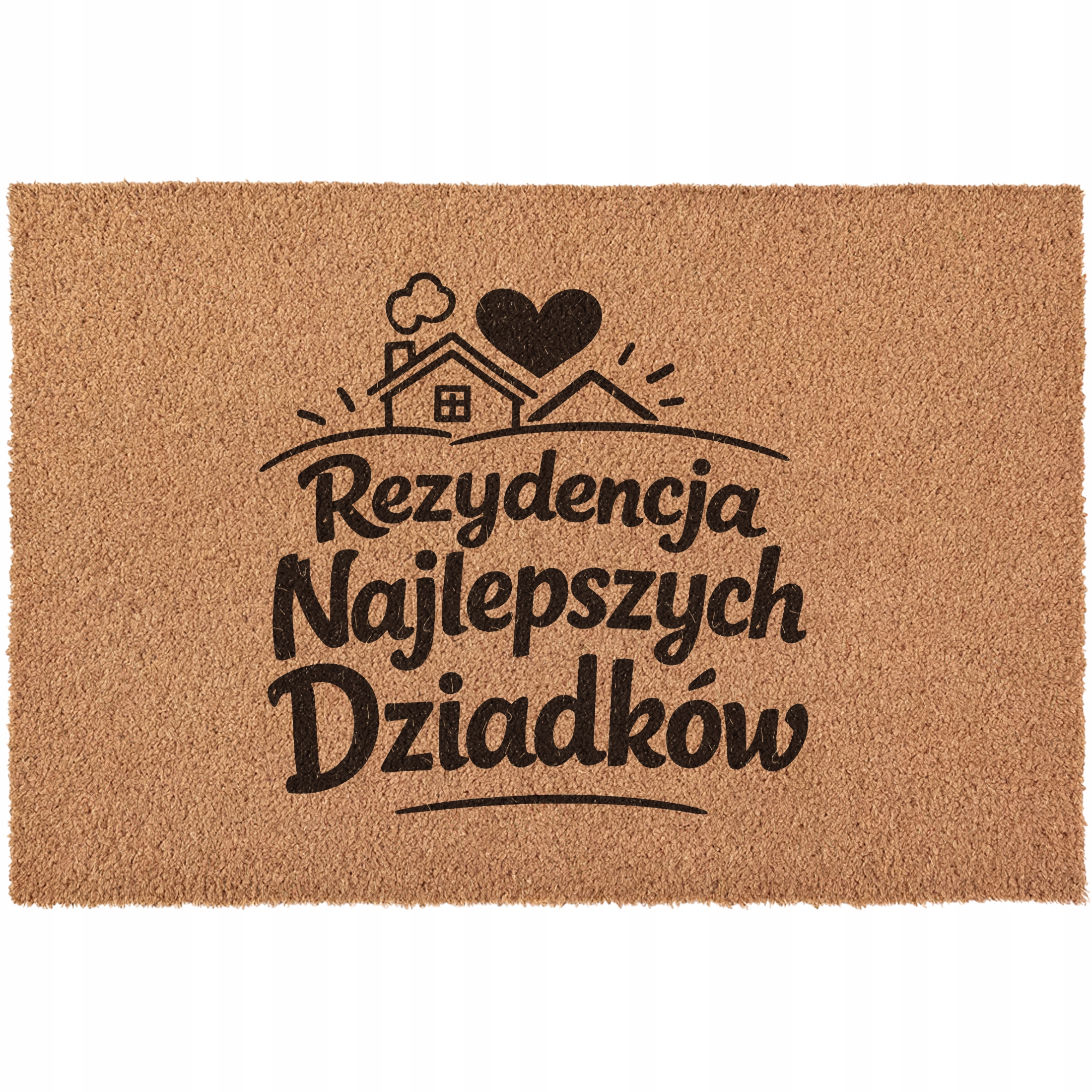 Rohožka Deň babičky dedka Darček pod dvere kokosová 60x40