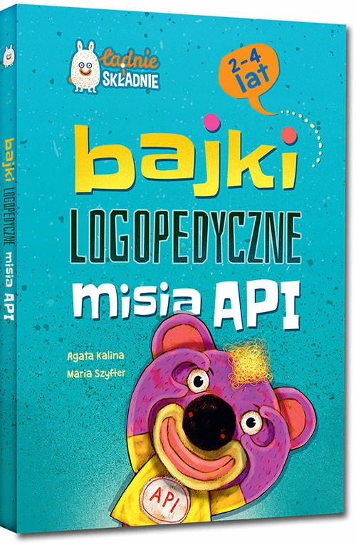 Bajki logopedyczne misia Api (2-4 lat)