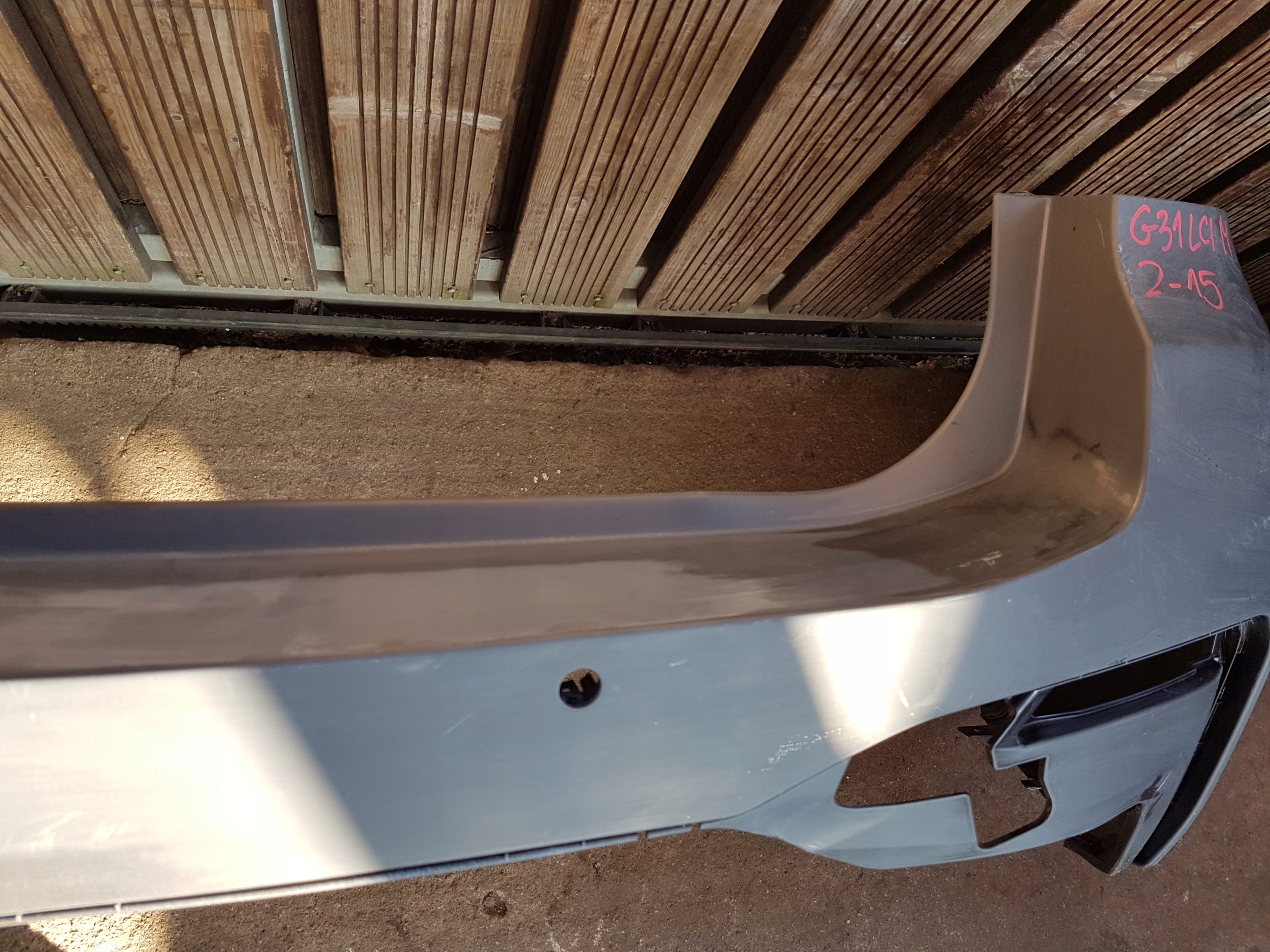 bumper rear BMW SERIA 5 G31 LCI m-packet
