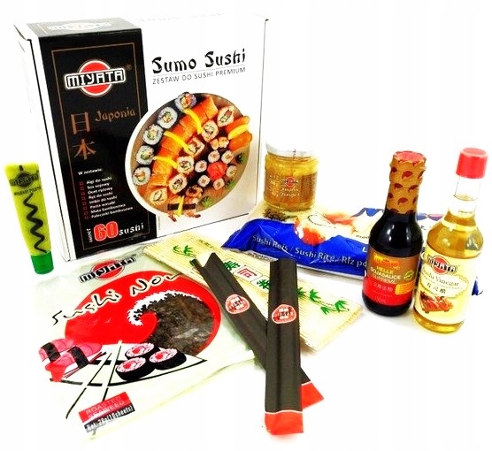 Levně Sushi Set Sumo Miyata (sushi Premium, Až 60 Sushi)