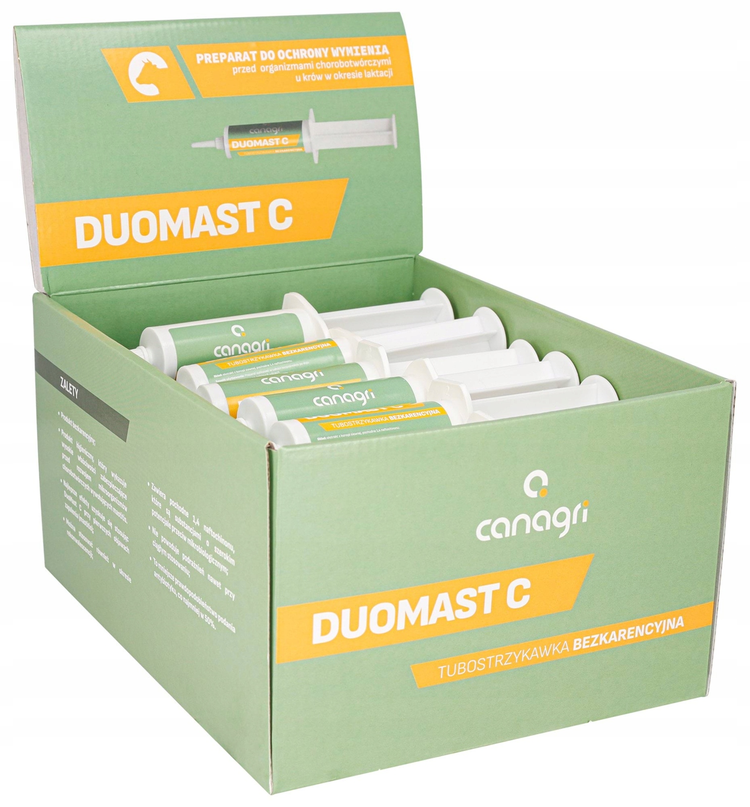 DuoMast C tubobrousek, mast na záněty, mastitida, 23 ml, celý karton 30 ks