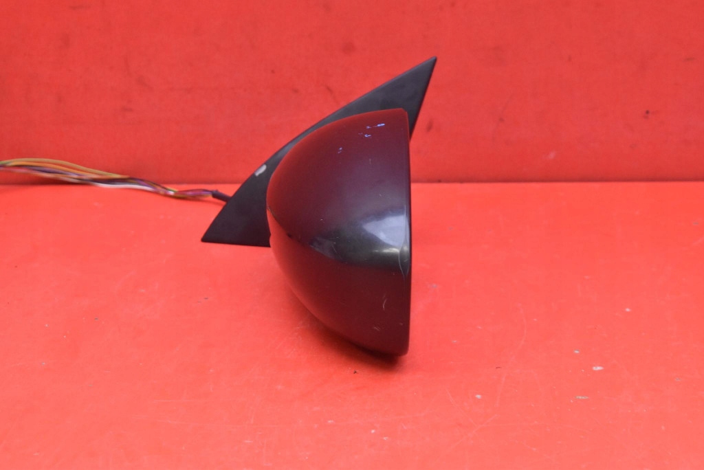 mirror left black, EU 014091 PEUGEOT 607 00-04 10 PIN