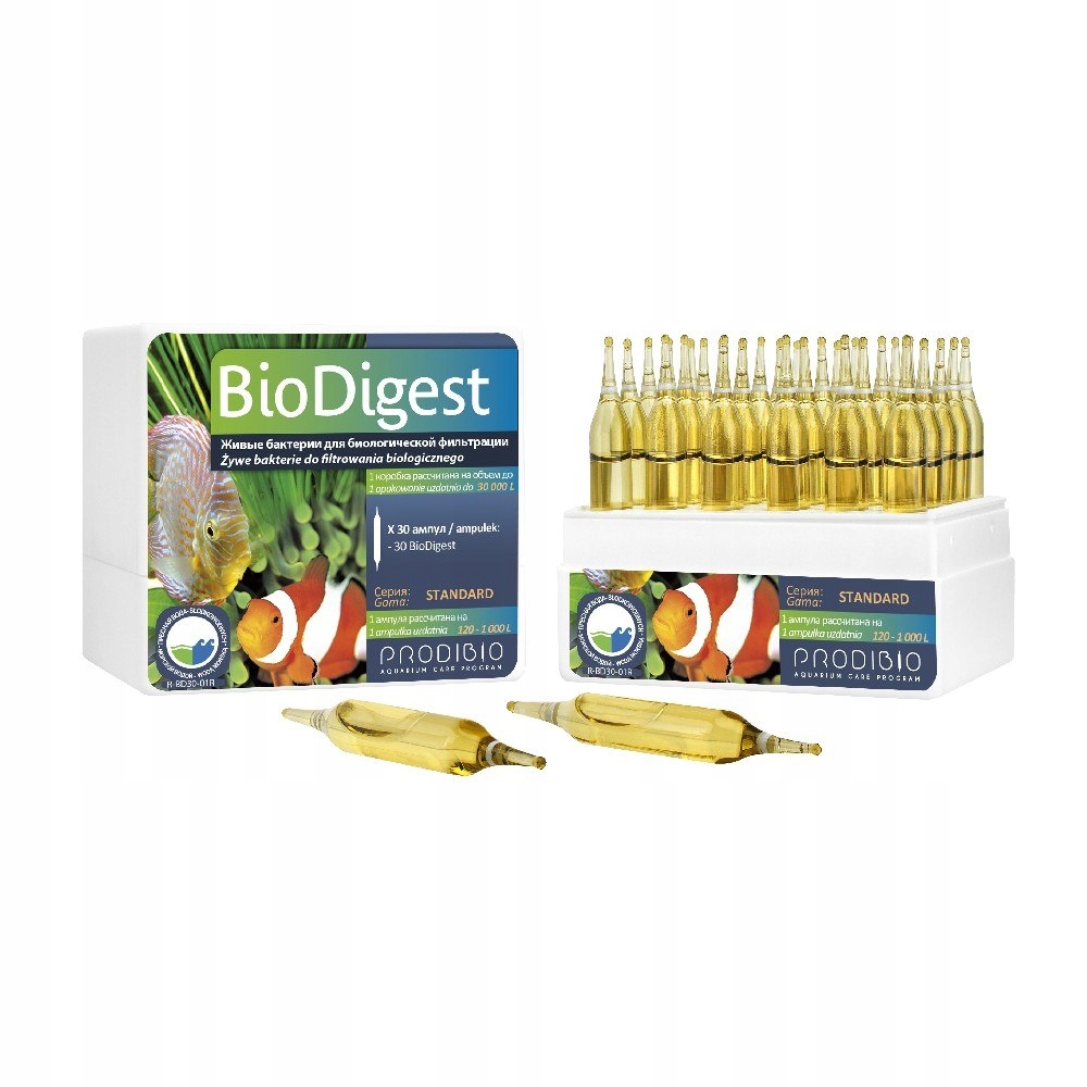 Prodibio BioDigest 30 ampułka Pożywka Dla Bakterii