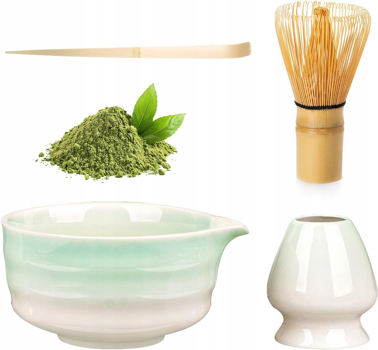 Levně Matcha Čajový Set, Elegantní, Kompletní, 5 Kusů