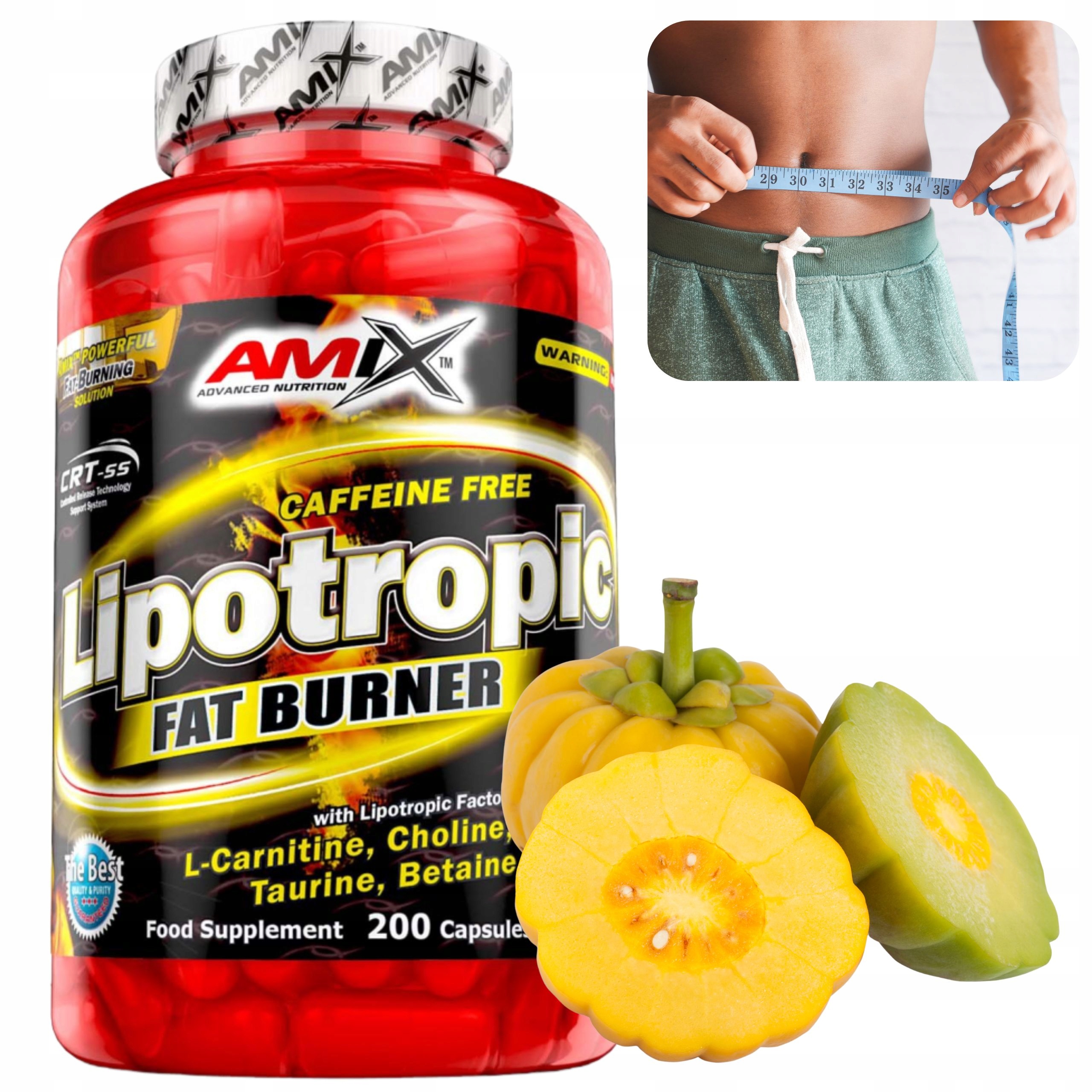 Spalovač Tuků Bez Kofeinu Lipotropní Hca Garcinia Cambogia Cla Cholina