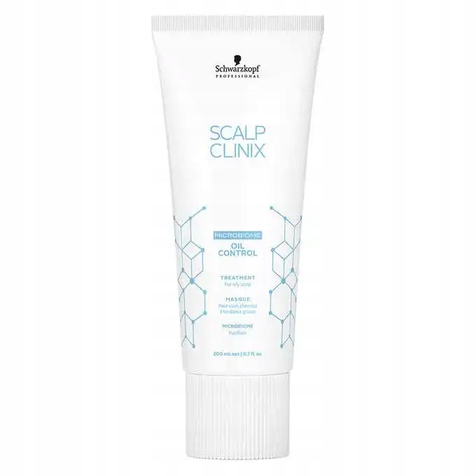 Schwarzkopf Fibre Clinix Scalp Oil Control maska kontrolující kožní maz 200 Ml