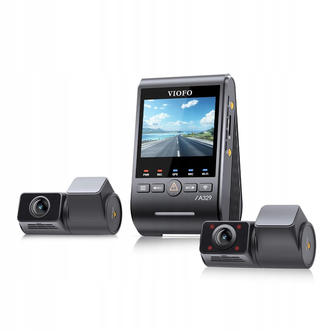 Záznamník trasy Viofo A329S 3CH Gps