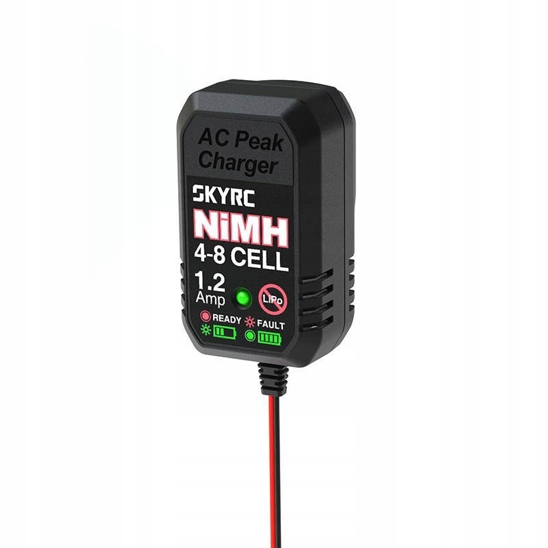 

Ładowarka SkyRC eN18 NiMH 14.4V 1.2A 4-8S Adapter