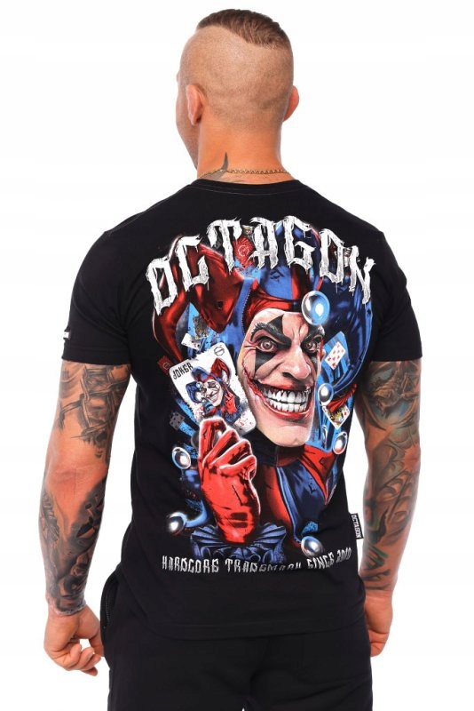 Octagon Tričko Joker Black L