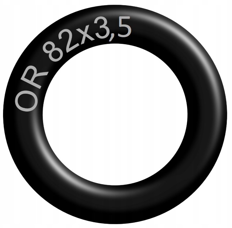 Oring 82x3,5 NBR70 gumowy uszczelniacz pierścień olejoodporny (1 szt)