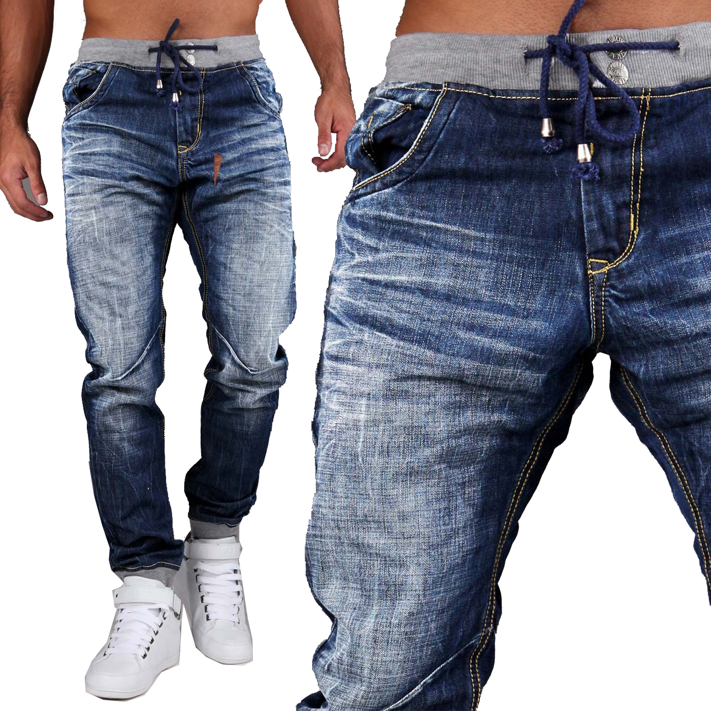 Kalhoty Joggery Limited Džíny Přetíratelné