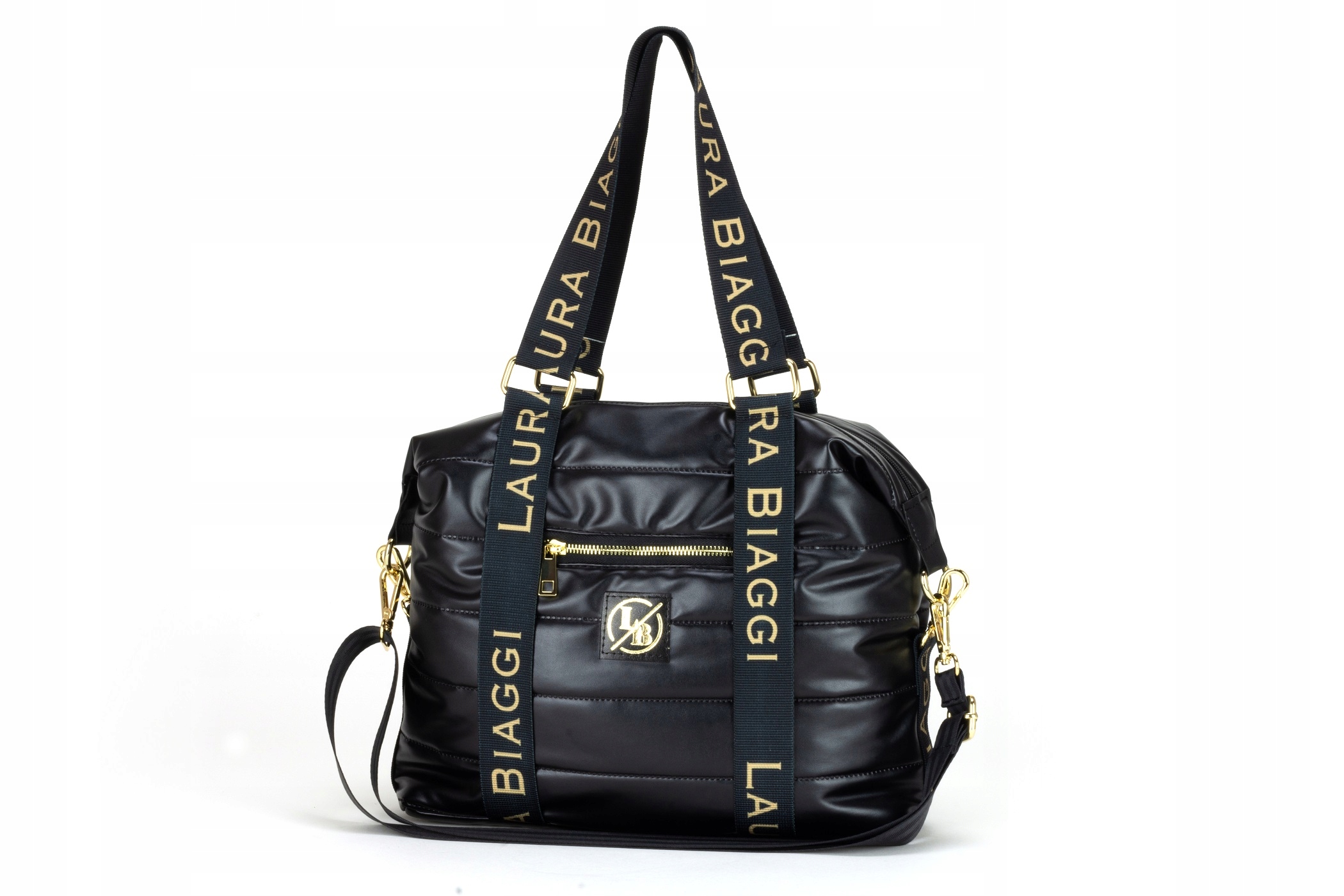 POLSKA TOREBKA LAURA BIAGGI SHOPPER EKO A4 CZARNA EAN (GTIN) 5907554485183