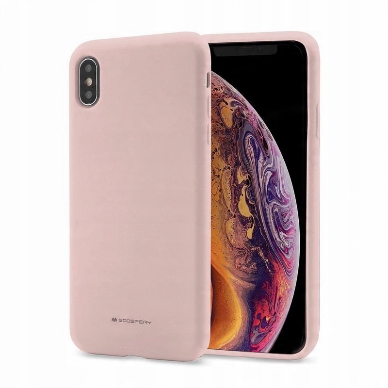 

Etui Mercury Silicone Samsung S10+ różowo piaskowy