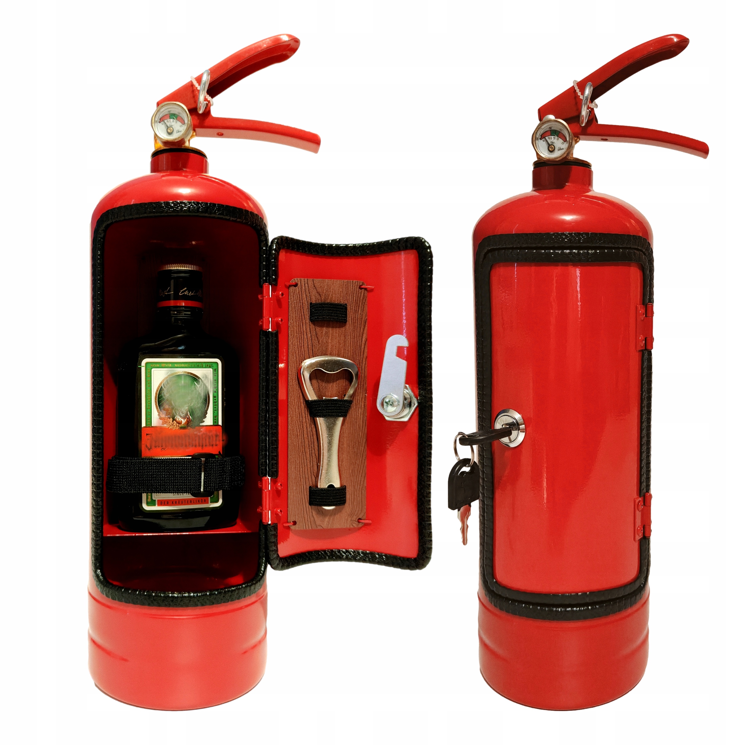 Dárek K Narozeninám Hasicí Přístroj Barová Skříňka pro hasiče kluka chlapa tatínka dědečka