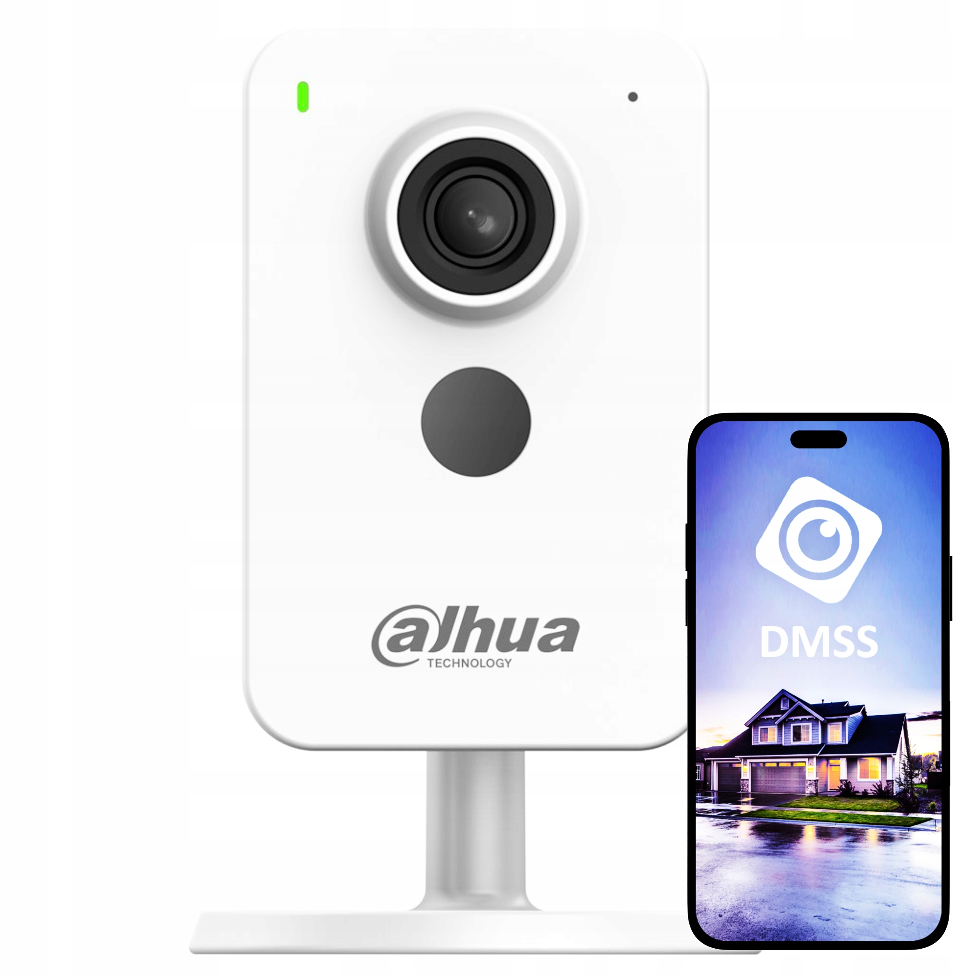 Bezdrôtová WiFi kamera Dahua C4K-P-0280B 3MPx vnútorná pestúnka