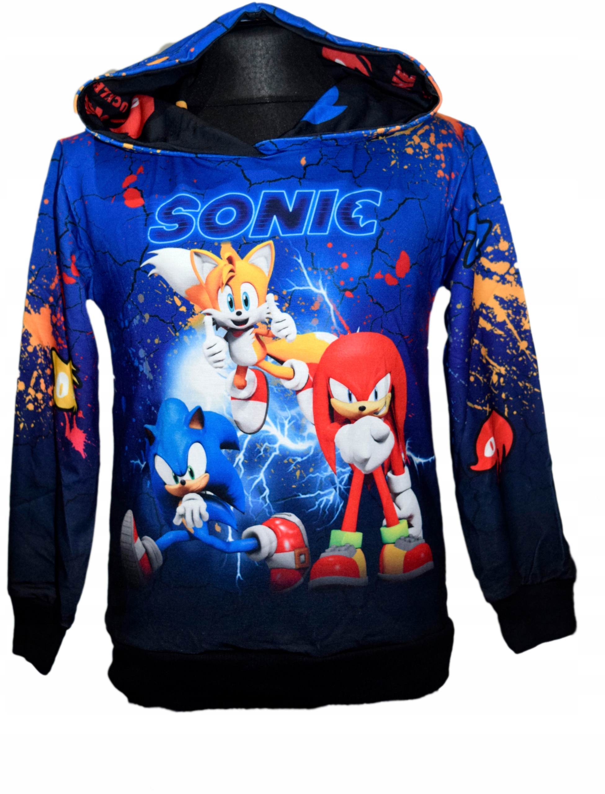 

Sonic 2, Bluza Dresowa z kapturem 134