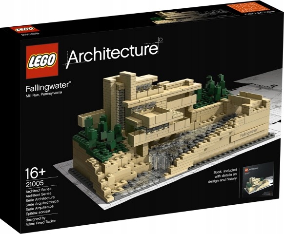 LEGO Architecture 21005 Fallingwater Mill Run Numer produktu 21005