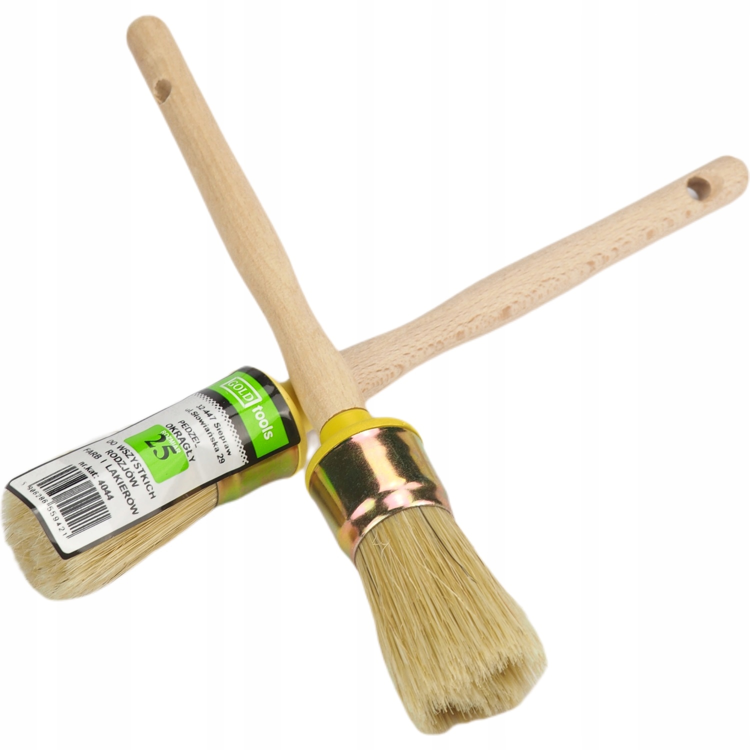

Pędzel Okrągły Gold 25MM Produkt Polski