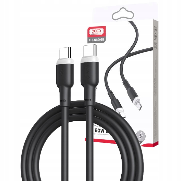 

Xo Kabel Przewód Usb-c do Usb-c Typ C 60W