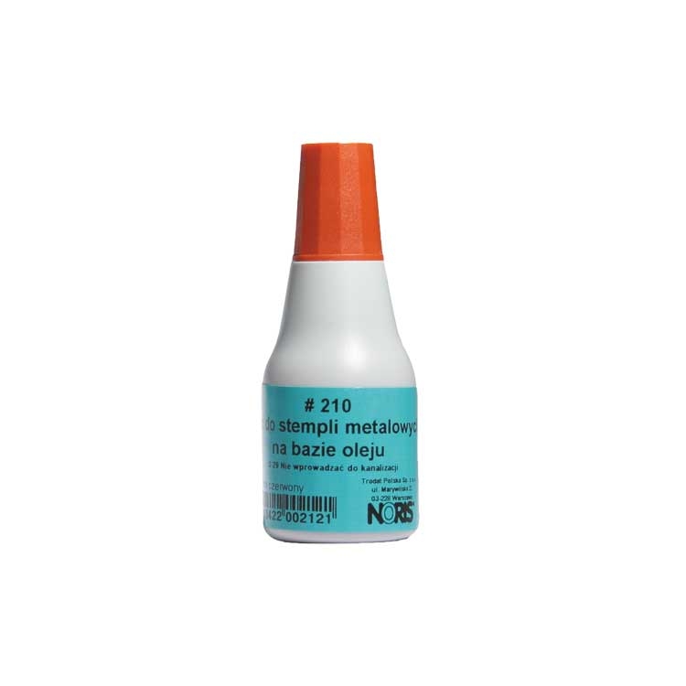 

Tusz do pieczątek metalowych Noris 210 25 ml czerw