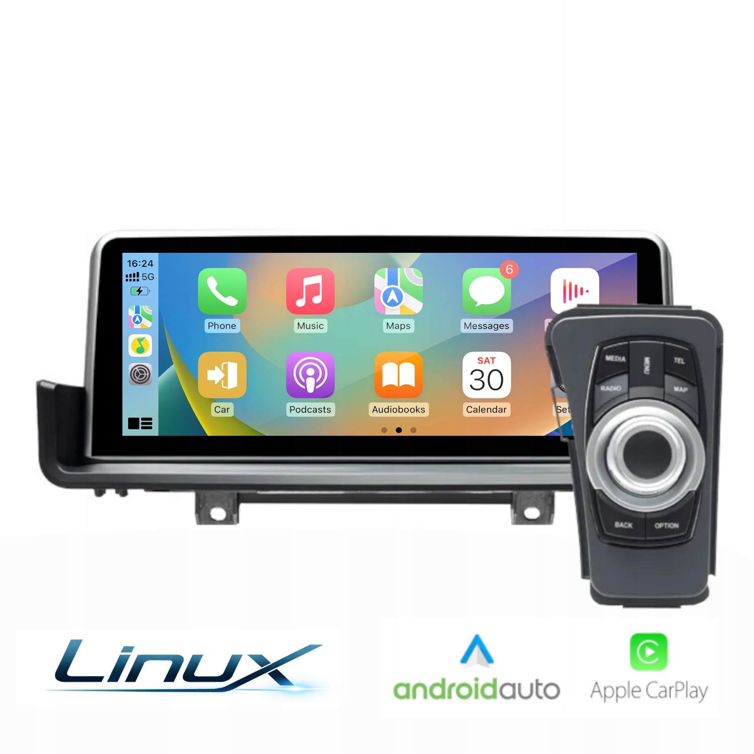 Radio multimedialne Linux Bmw E90 E91 E92 E93 Android Auto Carplay Linux