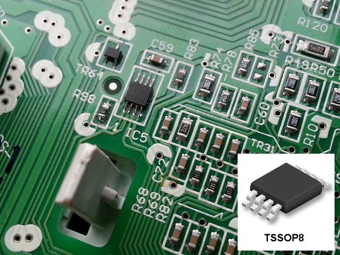 Adapter przystawka do programowania EEPROM TSSOP8 Marka inna