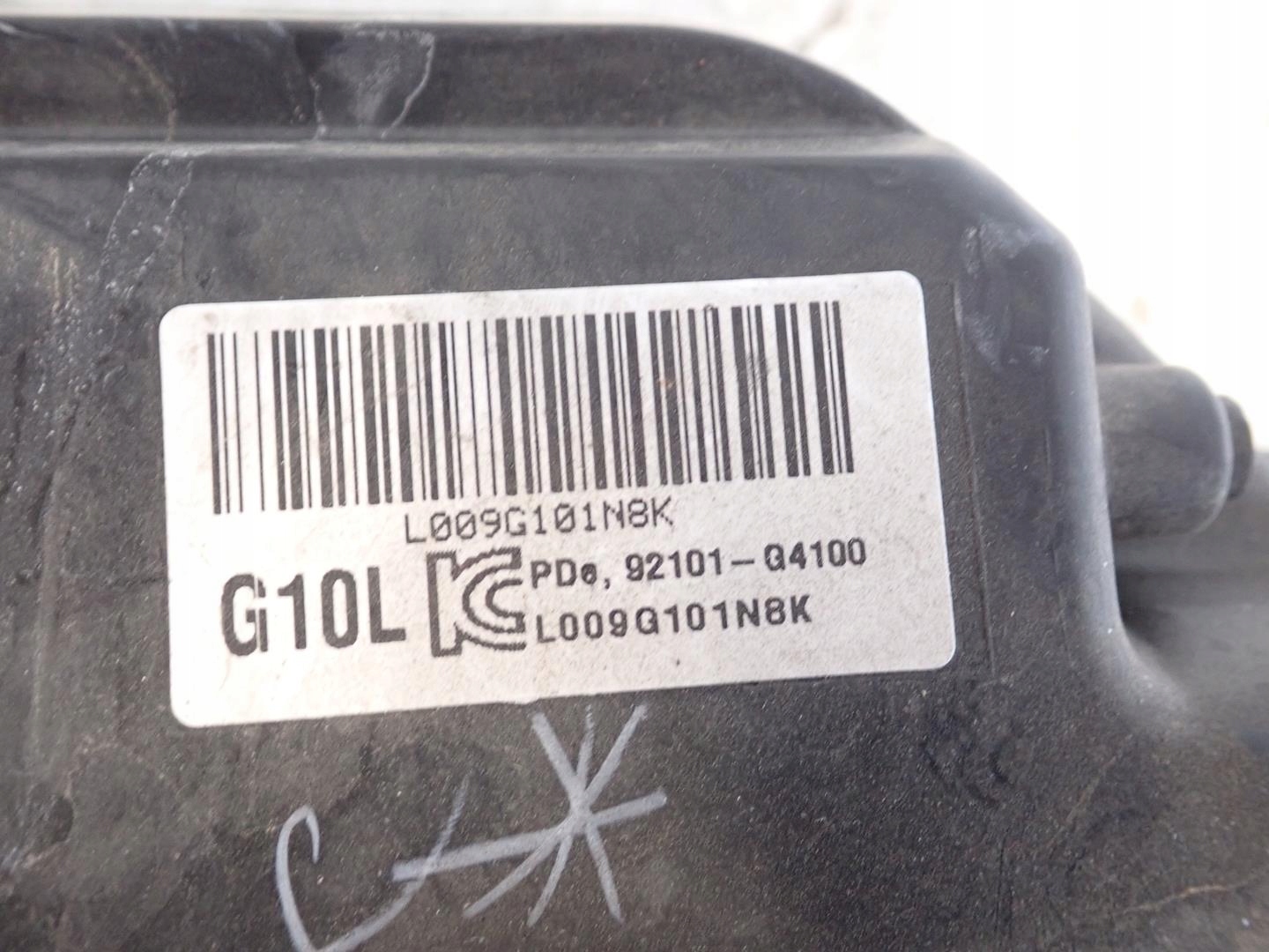 light front front left HYUNDAI I30 III 2017- FULL LED 92101-G4100