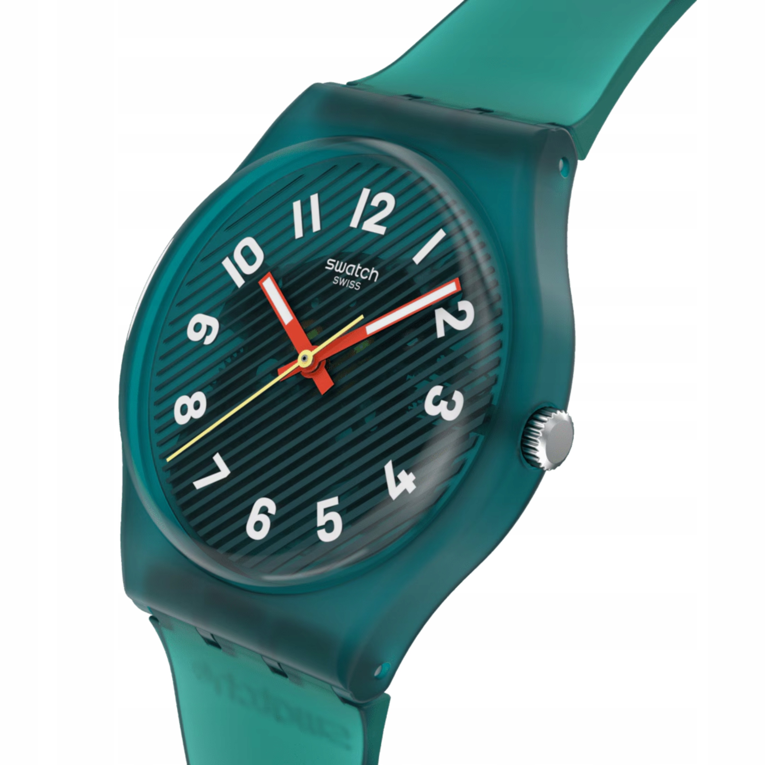 Hodinky Swatch Wavelengths Of Moss zelené SO28L100 Unisex Nové