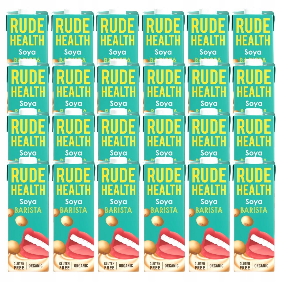 Napój roślinny sojowy organiczny Barista 24x1L – wegański, idealny do kawy