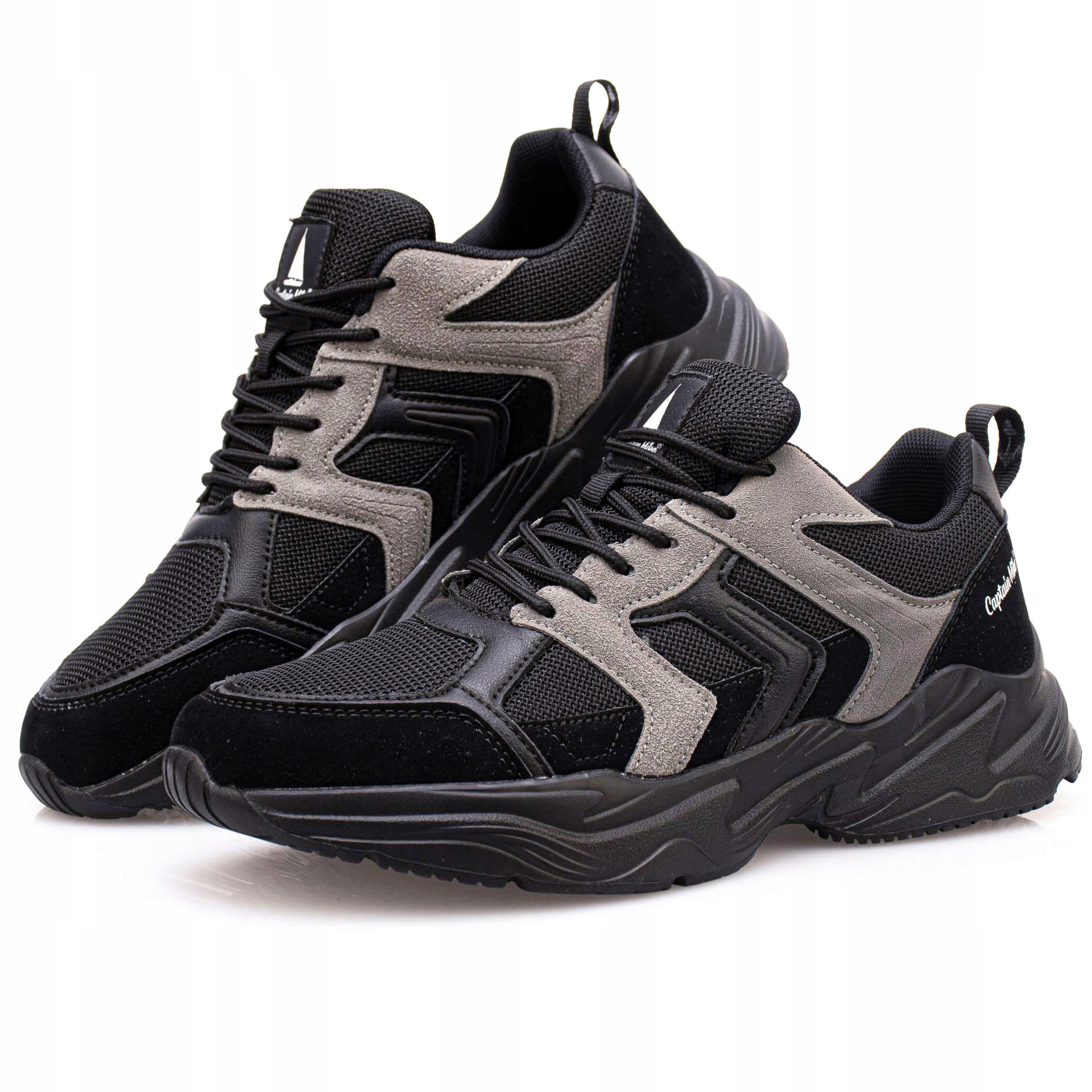 Tenisky, sportovní boty Captain Mike černé 45