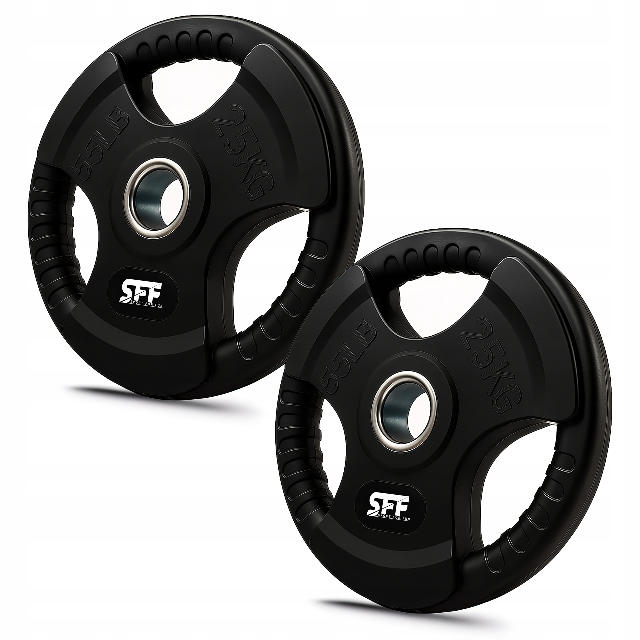 Obciążenie Olimpijskie Krążek 2x25KG Gumowane 51MM Wytrzymałe Solidne