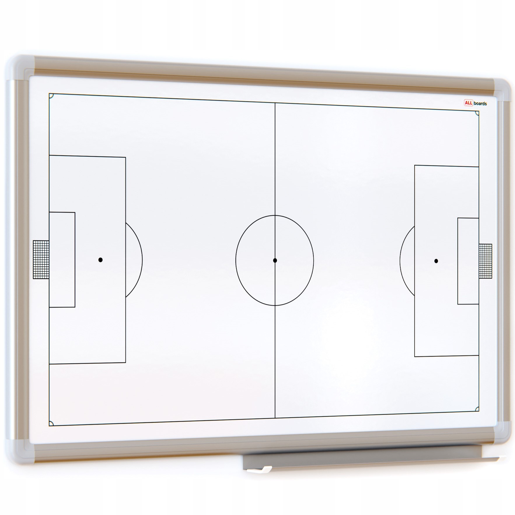 Tablica taktyczna Piłka Nożna 60x40 cm tablica trenerska magnetyczna biała