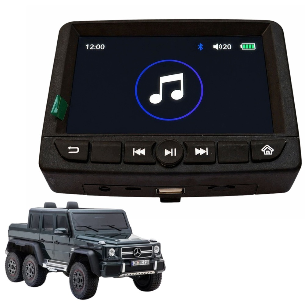 Panel LCD MP4 z funkcjami multimedialnymi do auta Mercedes G63