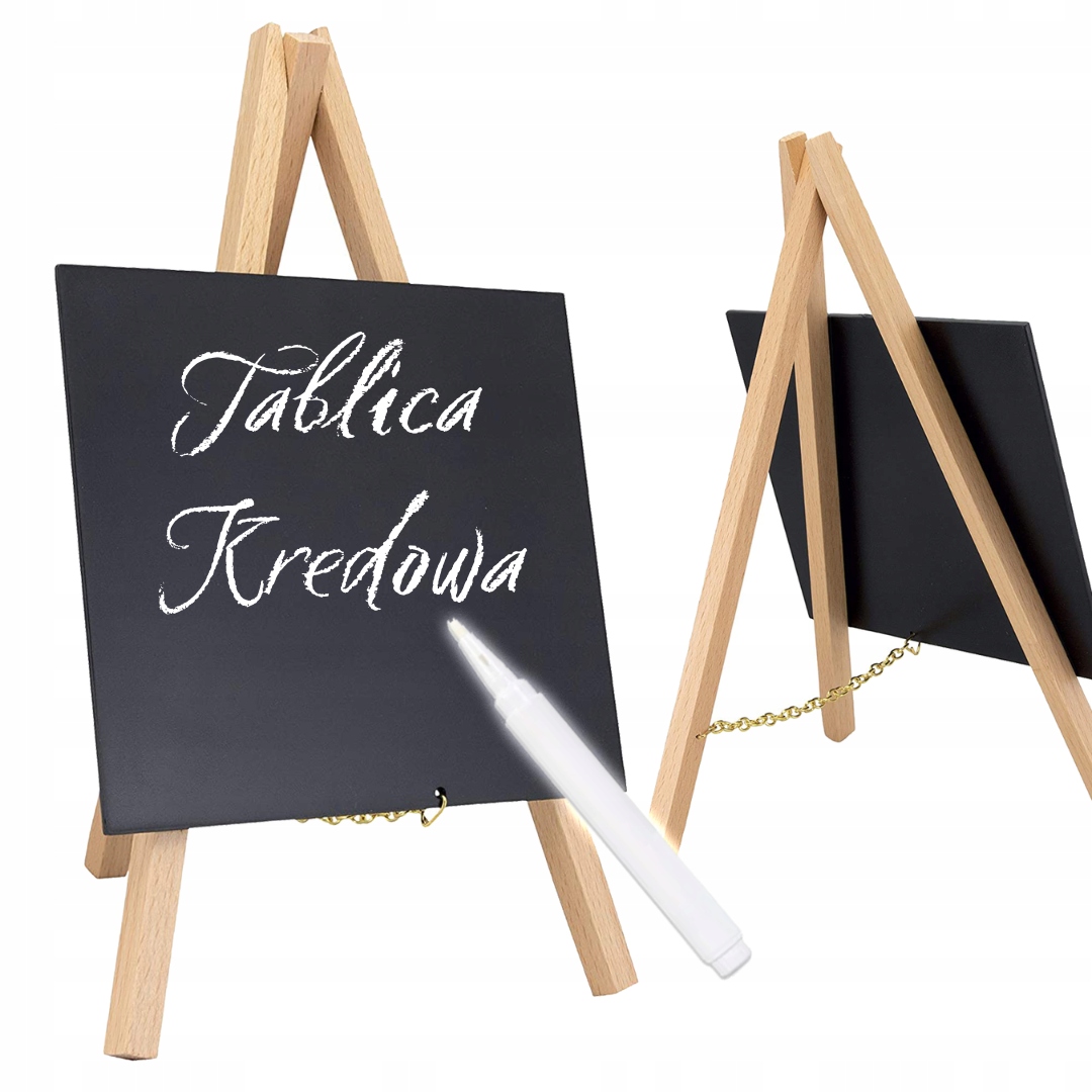 

Tablica Kredowa Sztaluga Trójnożna Pisak Kredowy