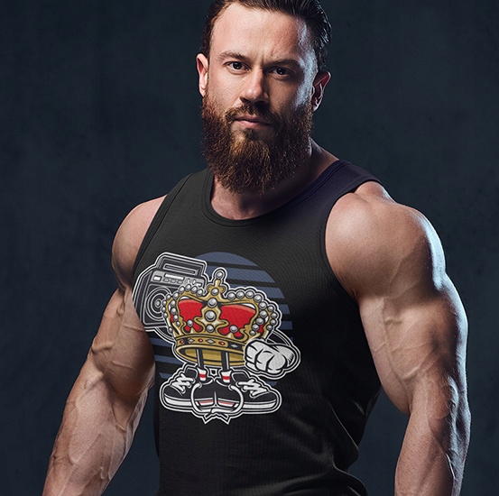 TANK TOP ANIMOWANE STREET KING Marka inna