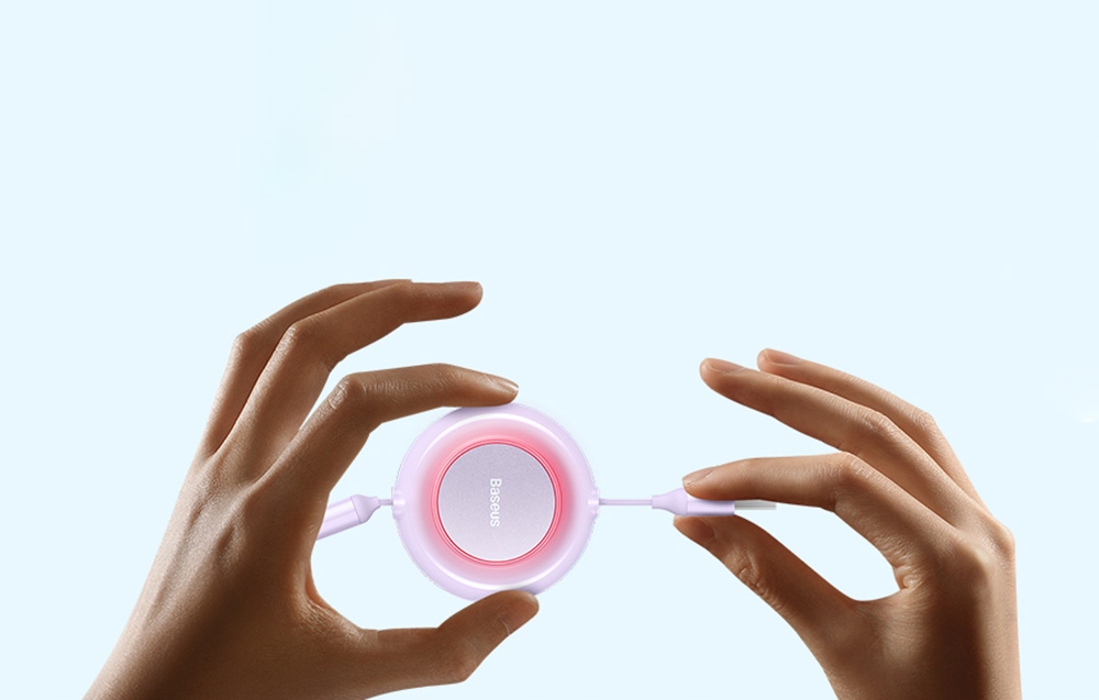 Kabel USB 3w1 Baseus Bright Mirror 2 Lightning Złącza USB - USB typ C / microUSB / Lightning