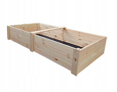 Miniskleník 300 x 150 zeleninový záhon dřevěný pařeniště vyvýšený záhon