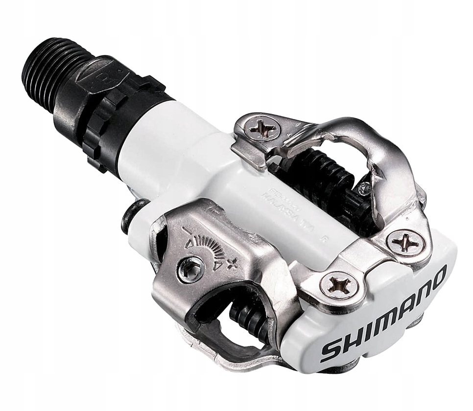 Pedały Rowerowe Shimano Spd PD-M520 Białe Bloki SM-SH51
