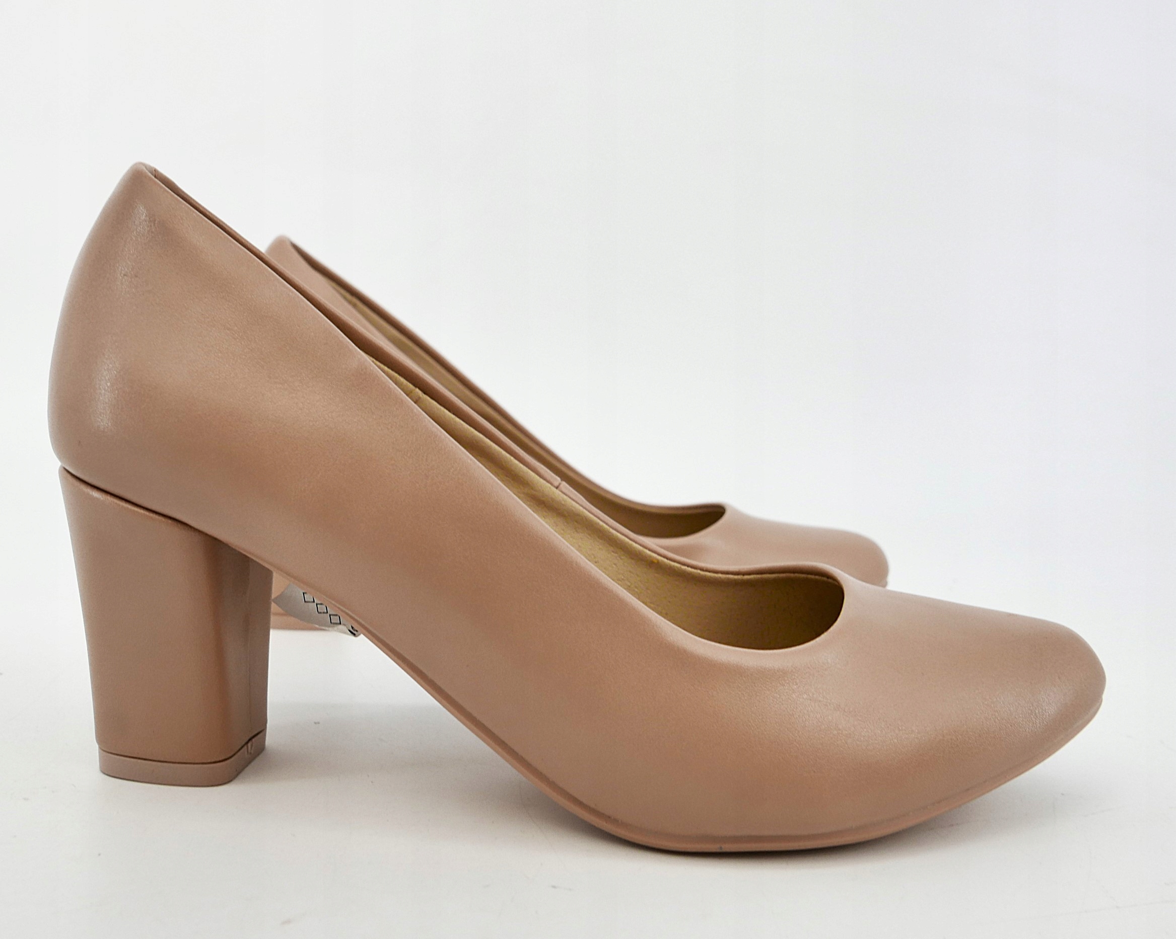 Aga But Polské Dámské Lodičky Béžové Eko Kůže R40