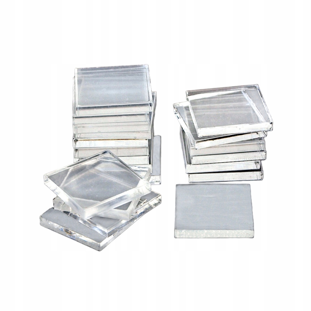 

Acrylic Bases Clear 20x20 mm podstawki 20 szt.