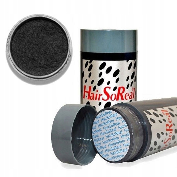 Hair So Real 28g Hsr Usa HairSoReal Zahušťování Vlasů Mikrovlákna Black Černá