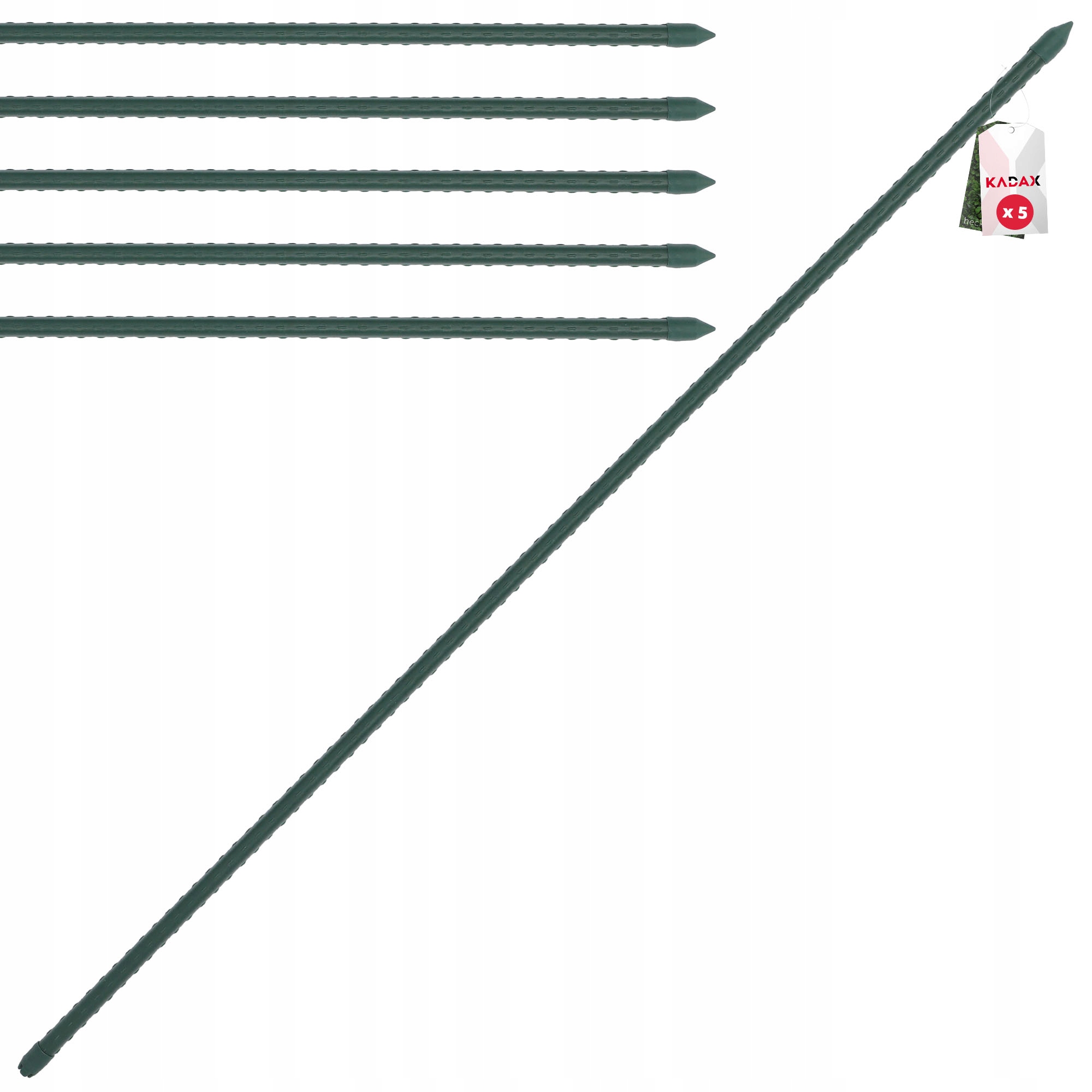 

Tyczka Podpórka Roślin Stal Powlekana 120cm 5szt