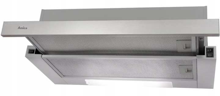 Teleskopický odsávač pár Amica OTP6233I 60 cm 270 m3/h 74 W Inox Led